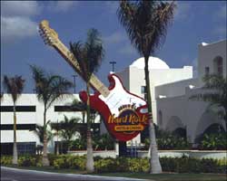 Hard Rock Sign & Garage